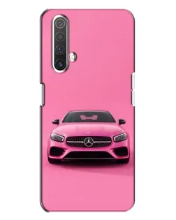 Чехол для Realme X3 с картинкой «Розовый Mercedes AMG» Чехол для Realme X3 с картинкой «Розовый Mercedes AMG»