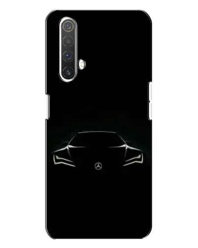 Чехол для Realme X3 с картинкой «Mercedes — силуэт авто» Чехол для Realme X3 с картинкой «Mercedes — силуэт авто»