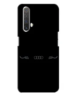 Чохол для Realme X3 з картинкою «Audi — світловий підпис»