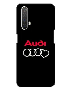 Чохол для Realme X3 з картинкою «Логотип Audi Heart»