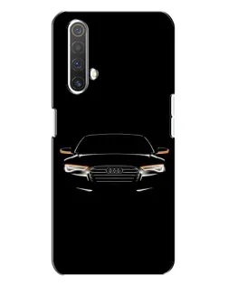 Чохол для Realme X3 з картинкою «Audi — нічний контур»