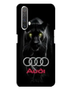 Чохол для Realme X3 з картинкою «Пантера та Audi»