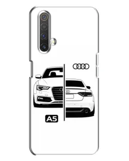 Чохол для Realme X3 з картинкою «Audi — контрастний дизайн»