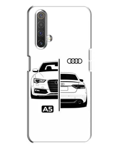 Чехол для Realme X3 с картинкой «Audi — контрастный дизайн» Чехол для Realme X3 с картинкой «Audi — контрастный дизайн»