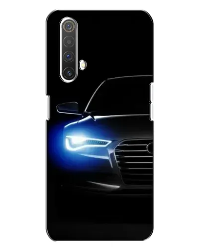Чехол для Realme X3 с картинкой «Неоновый взгляд Audi» Чехол для Realme X3 с картинкой «Неоновый взгляд Audi»