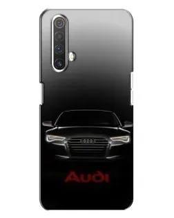Чохол для Realme X3 з картинкою «Audi — градієнтний контур»