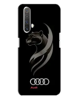 Чохол для Realme X3 з картинкою «Графіка — пантера та Audi»