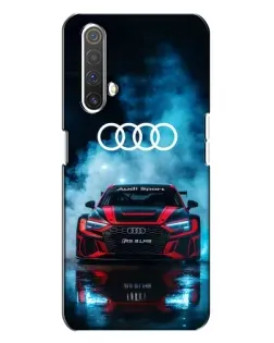Чохол для Realme X3 з картинкою «Audi Sport — неон»