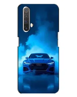 Чохол для Realme X3 з картинкою «Audi — блакитна енергія»