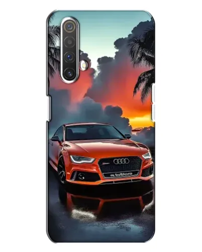 Чехол для Realme X3 с картинкой «Audi — закат» Чехол для Realme X3 с картинкой «Audi — закат»
