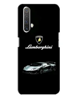 Чохол для Realme X3 з картинкою «Логотип Lamborghini класика»