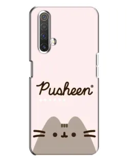 Чохол для Realme X3 з картинкою «Pusheen логотип» Чохол для Realme X3 з картинкою «Pusheen логотип»