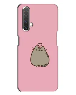 Чохол для Realme X3 з картинкою «Pusheen серце» Чохол для Realme X3 з картинкою «Pusheen серце»