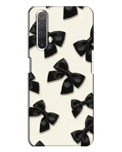 Чехол для Realme X3 с картинкой «Черные бантики» Чехол для Realme X3 с картинкой «Черные бантики»