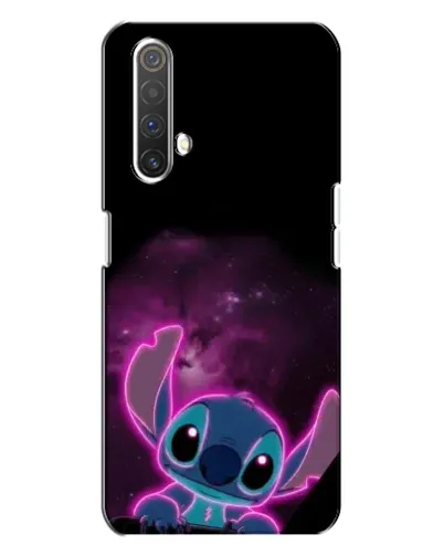 Чехол для Realme X3 с картинкой «Неоновый Stitch»