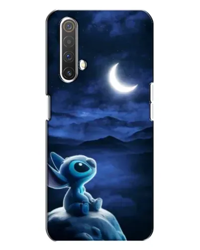 Чехол для Realme X3 с картинкой «Лунная ночь Стича»