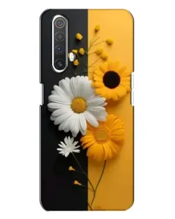 Чехол для Realme X3 с картинкой «Подсолнух и ромашка» Чехол для Realme X3 с картинкой «Подсолнух и ромашка»