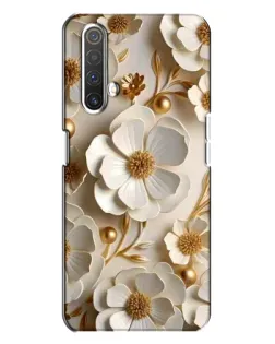 Чехол для Realme X3 с картинкой «Белие бумажние цвети» Чехол для Realme X3 с картинкой «Белие бумажние цвети»