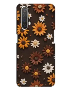 Чехол для Realme X3 с картинкой «Узор из маленьких подсолнухов» Чехол для Realme X3 с картинкой «Узор из маленьких подсолнухов»