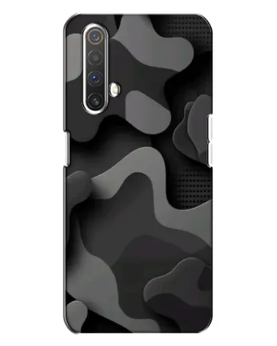 Чехол для Realme X3 с картинкой «Темный абстрактный камуфляж» Чехол для Realme X3 с картинкой «Темный абстрактный камуфляж»