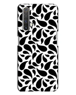 Чехол для Realme X3 с картинкой «Контрастные черные капли» Чехол для Realme X3 с картинкой «Контрастные черные капли»