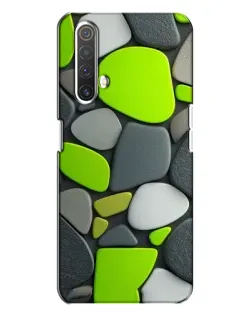 Чехол для Realme X3 с картинкой «Яркая неоновая галька» Чехол для Realme X3 с картинкой «Яркая неоновая галька»