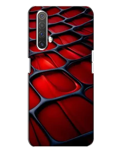 Чехол для Realme X3 с картинкой «Красная глянцевая сетка» Чехол для Realme X3 с картинкой «Красная глянцевая сетка»