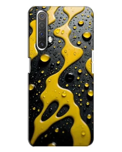 Чехол для Realme X3 с картинкой «Жидкое желтое золото» Чехол для Realme X3 с картинкой «Жидкое желтое золото»