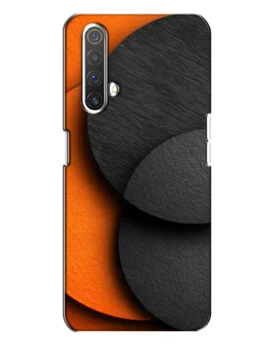 Чехол для Realme X3 с картинкой «Геометрия оранжевых кругов» Чехол для Realme X3 с картинкой «Геометрия оранжевых кругов»