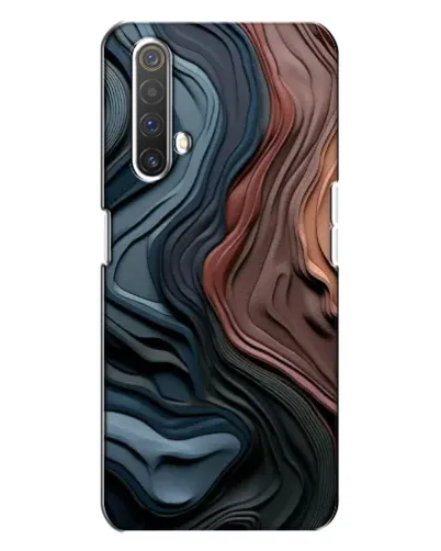 Чехол для Realme X3 с картинкой «Цветные волны каньона» Чехол для Realme X3 с картинкой «Цветные волны каньона»