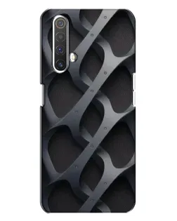 Чехол для Realme X3 с картинкой «Объемное серое плетение» Чехол для Realme X3 с картинкой «Объемное серое плетение»