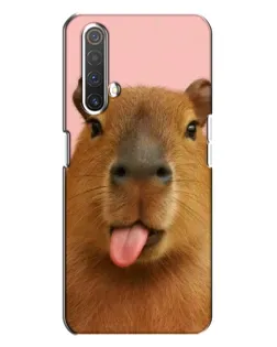 Чохол для Realme X3 з картинкою «Капібара з язиком» Чохол для Realme X3 з картинкою «Капібара з язиком»