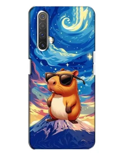 Чехол для Realme X3 с картинкой «Капибара Ван Гога»