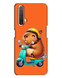 Чохол для Realme X3 з картинкою «Капібара на скутері» Чохол для Realme X3 з картинкою «Капібара на скутері»