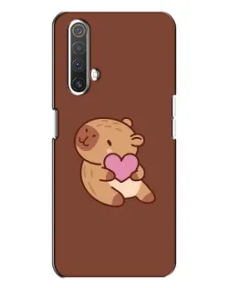 Чохол для Realme X3 з картинкою «Капібара з серцем» Чохол для Realme X3 з картинкою «Капібара з серцем»