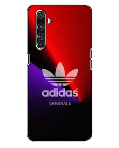 Чехол для Realme X50 Pro с картинкой «Adidas Red Neon»