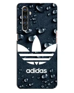 Чехол для Realme X50 Pro с картинкой «Adidas Trefoil Blue»