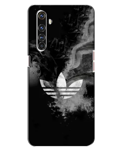 Чехол для Realme X50 Pro с картинкой «Абстрактный дым Adidas»