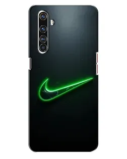 Чехол для Realme X50 Pro с картинкой «Неоновый контур Nike» Чехол для Realme X50 Pro с картинкой «Неоновый контур Nike»