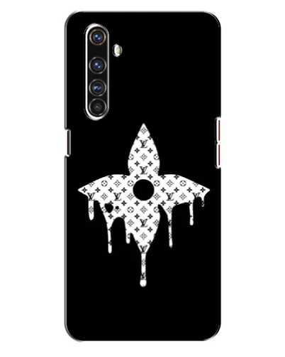 Чехол для Realme X50 Pro с картинкой «Цветочная монограмма» Чехол для Realme X50 Pro с картинкой «Цветочная монограмма»