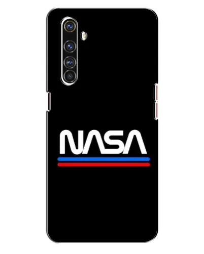 Чехол для Realme X50 Pro с картинкой «NASA — классика Red Blue» Чехол для Realme X50 Pro с картинкой «NASA — классика Red Blue»