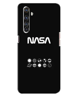 Чехол для Realme X50 Pro с картинкой «NASA — технический принт» Чехол для Realme X50 Pro с картинкой «NASA — технический принт»