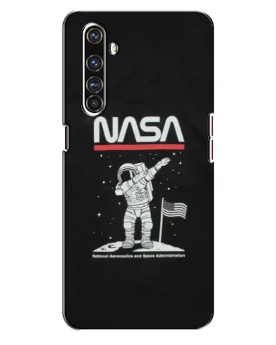 Чехол для Realme X50 Pro с картинкой «NASA — шагаем по Луне» Чехол для Realme X50 Pro с картинкой «NASA — шагаем по Луне»