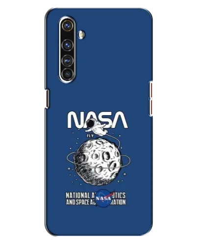 Чехол для Realme X50 Pro с картинкой «NASA — лунная миссия» Чехол для Realme X50 Pro с картинкой «NASA — лунная миссия»