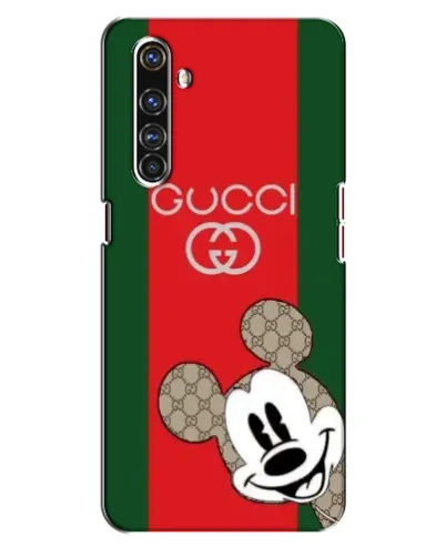 Чехол для Realme X50 Pro с картинкой «Gucci — полосы и Микки» Чехол для Realme X50 Pro с картинкой «Gucci — полосы и Микки»