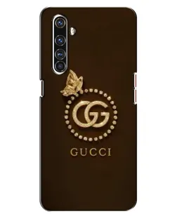 Чехол для Realme X50 Pro с картинкой «Gucci — золотая бабочка» Чехол для Realme X50 Pro с картинкой «Gucci — золотая бабочка»