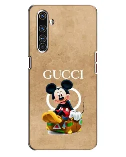 Чехол для Realme X50 Pro с картинкой «Микки Маус Gucci — крафт» Чехол для Realme X50 Pro с картинкой «Микки Маус Gucci — крафт»