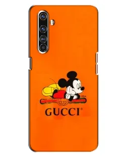 Чехол для Realme X50 Pro с картинкой «Микки Маус Gucci — оранж» Чехол для Realme X50 Pro с картинкой «Микки Маус Gucci — оранж»