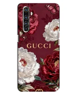 Чехол для Realme X50 Pro с картинкой «Gucci — бордовые розы» Чехол для Realme X50 Pro с картинкой «Gucci — бордовые розы»