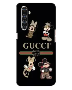 Чехол для Realme X50 Pro с картинкой «Gucci — герои Disney и монограмма» Чехол для Realme X50 Pro с картинкой «Gucci — герои Disney и монограмма»